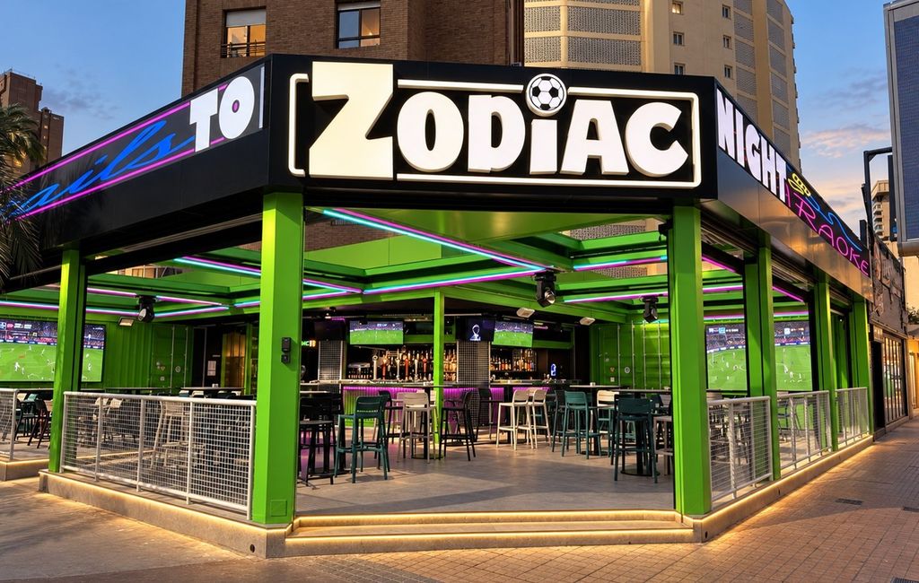 From concept to reality: the new design of Bar Zodiac in Benidorm